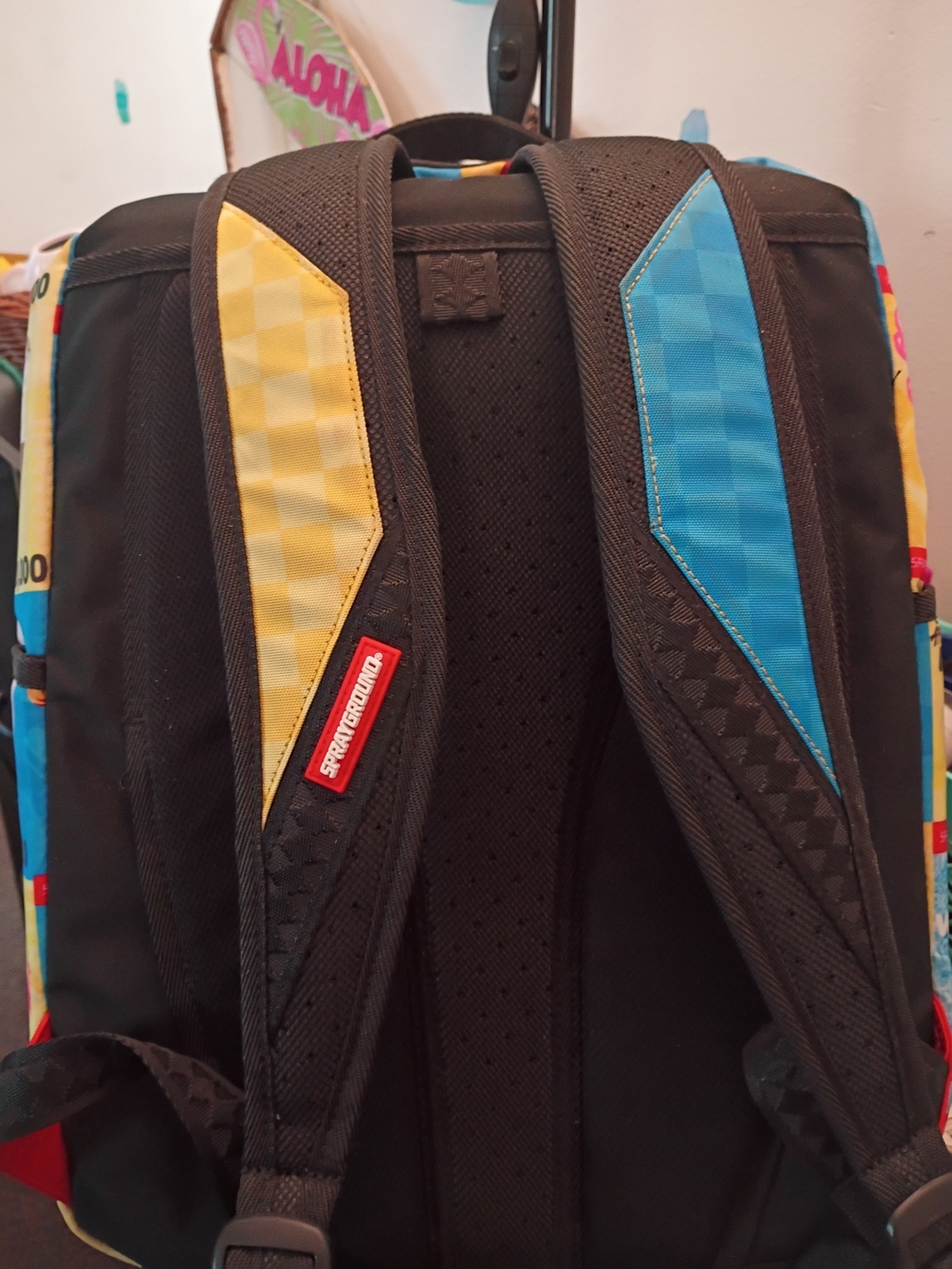 Sprayground Multi-Color Graphic Character Backpack - Picture 2 of 5